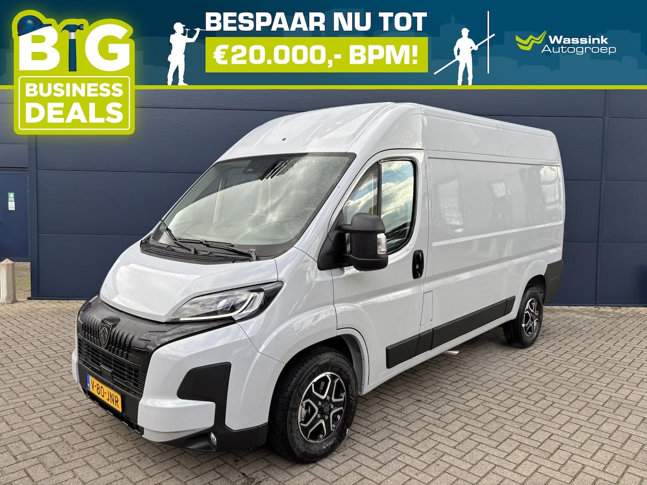 Peugeot Boxer - GB 2.2 140PK BlueHDi L2H2 35 EAT8 Automaat | Navigatie | Trekhaak | - AutoWereld.nl