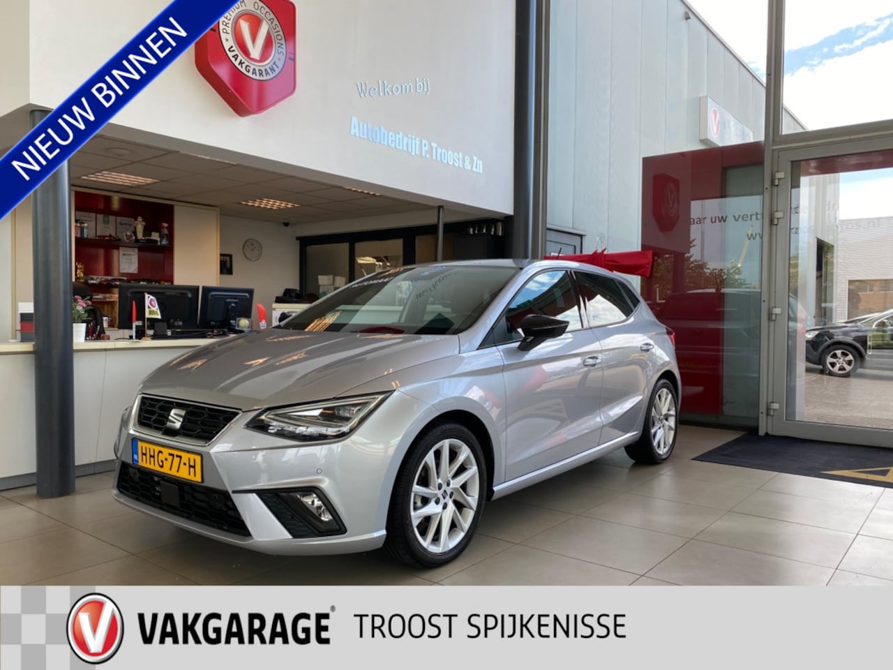 SEAT Ibiza - 1.0 EcoTSI FR Business Connect,Automaat/Keyless/Uniek!!/Lage kilometerstand!/Stoelverwarmi - AutoWereld.nl