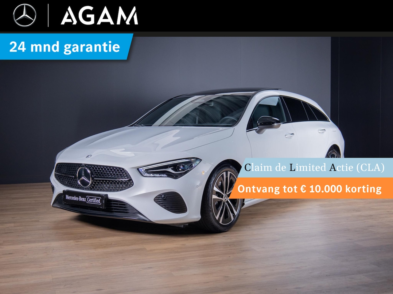 Mercedes-Benz CLA-klasse Shooting Brake - 200 Luxury Line Panorama dak - AutoWereld.nl