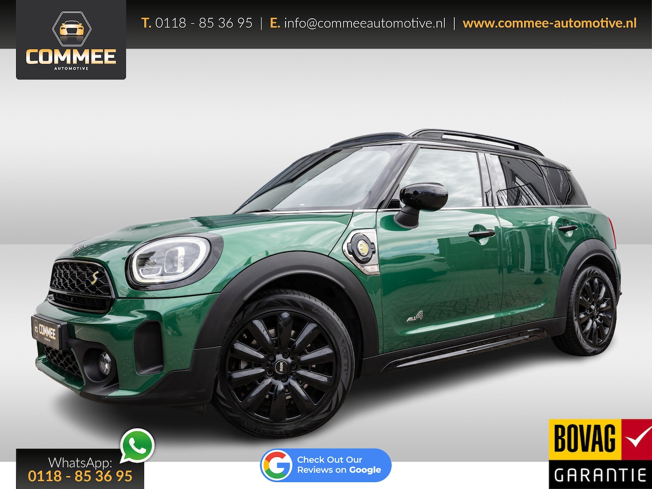 MINI Countryman - Mini 2.0 Cooper S E ALL4 Chili ✅PANO✅CAM✅Leer - AutoWereld.nl