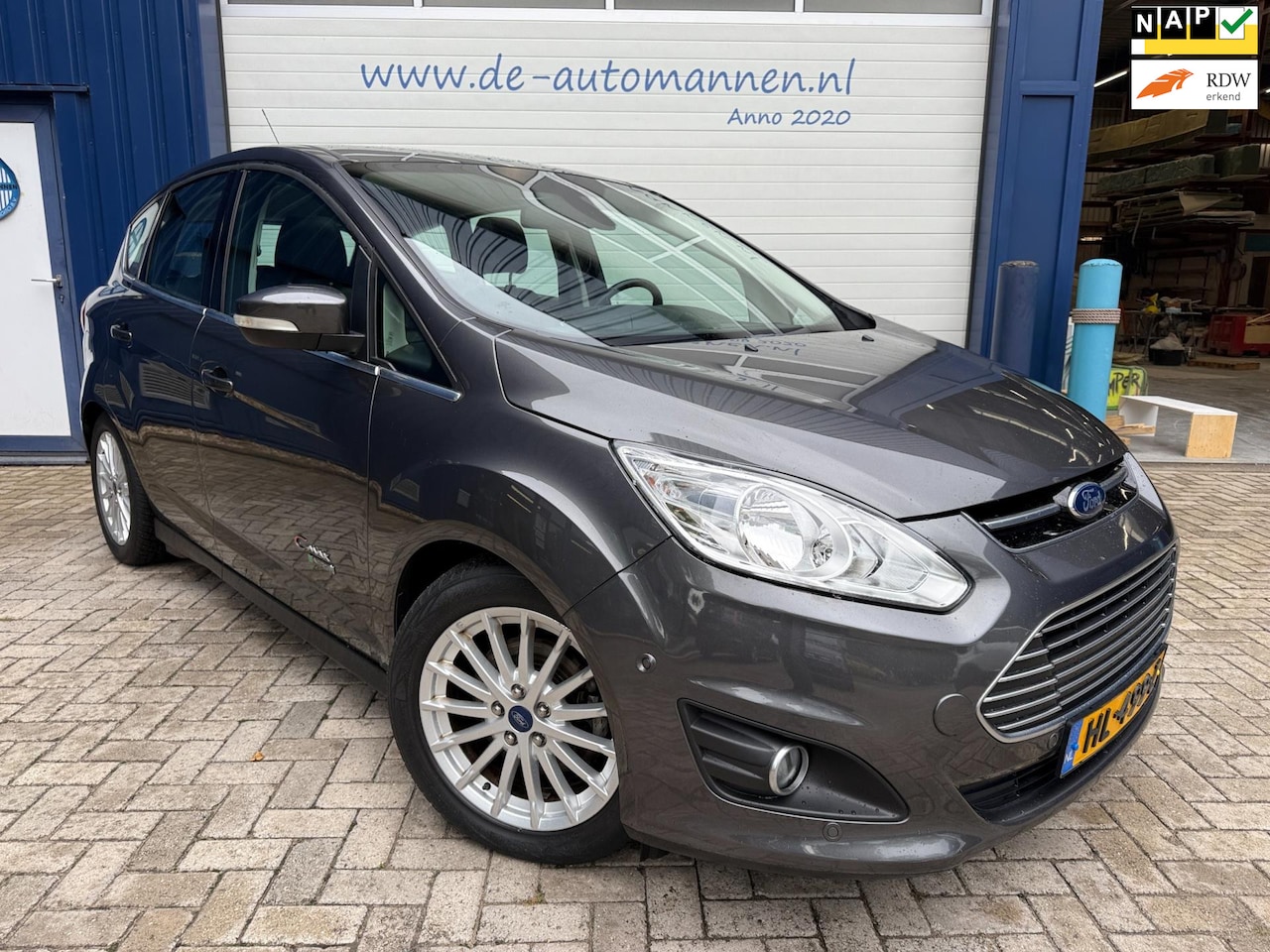 Ford C-Max - 2.0 Plug-in Hybrid Titanium Plus automaat / LEER / NAVI / PDC / DAK - AutoWereld.nl