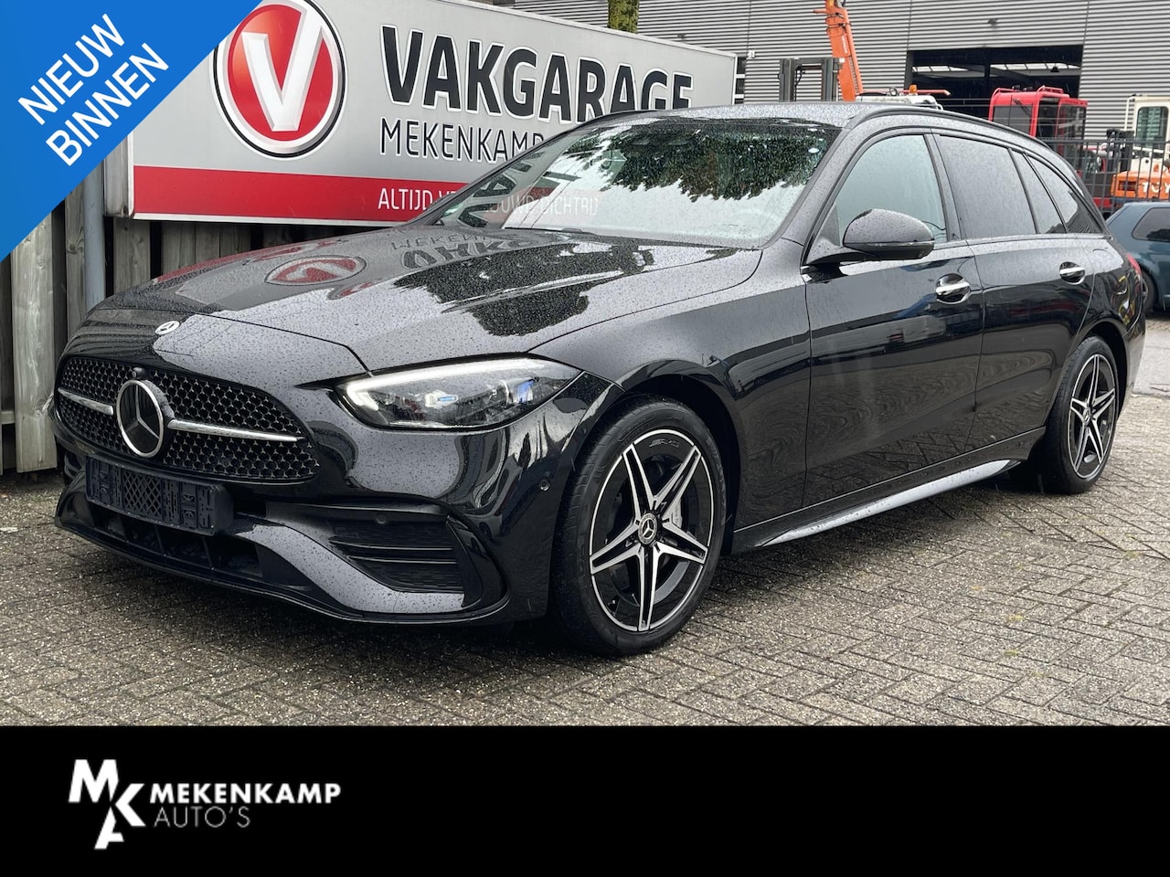 Mercedes-Benz C-klasse Estate - 300 e AMG Line Limited 18"/Panoramadak/Laser LED/Trekhaak/Stoelverwarming + memory l + r/A - AutoWereld.nl