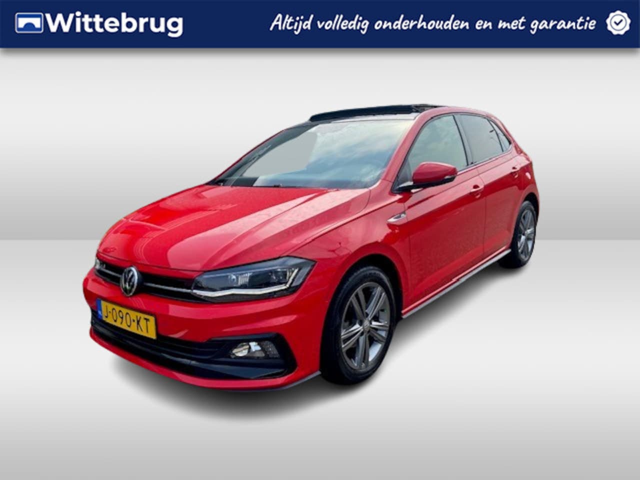 Volkswagen Polo - 1.0 TSI Highline Business R / PANODAK / 16"LMV / APP.Connect - AutoWereld.nl