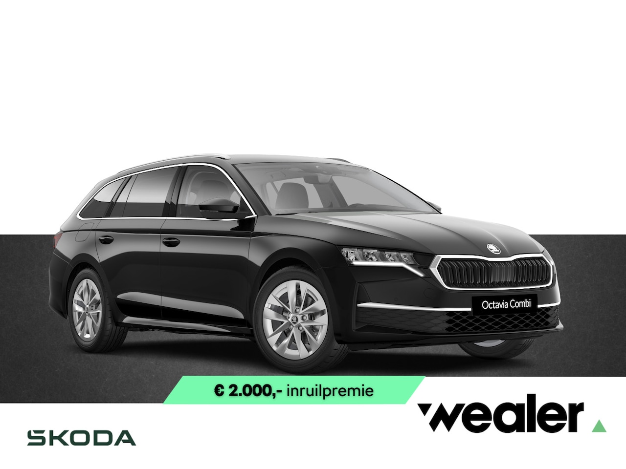 Skoda Octavia Combi - Business Edition Plus 1.5 TSI m-HEV 115 PK DSG | Automaat | Trekhaak | 17 inch lichtmetale - AutoWereld.nl