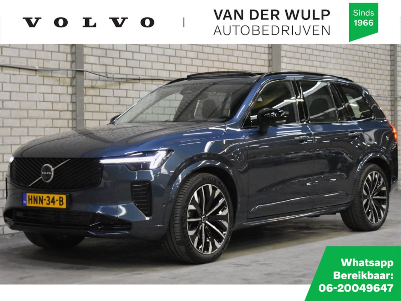 Volvo XC90 - T8 455pk AWD Ultra Dark [Facelift] Trekhaak | Luchtvering | B&W - AutoWereld.nl