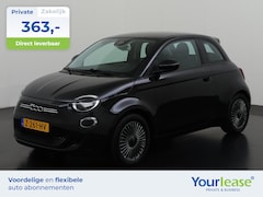 Fiat 500e - Icon 42 kWh | All-in 363, - Private Lease | Direct uit voorraad