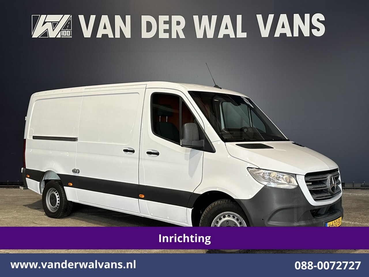 Mercedes-Benz Sprinter - 316 CDI 164pk Achterwielaandrijving L2H1 inrichting Euro6 Airco | 2800kg Trekhaak | Camera - AutoWereld.nl