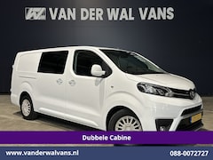 Toyota ProAce - 2.0D-4D 123pk L3H1 Dubbele cabine Euro6 Airco | 5-Zits | 2x Zijdeur | 2500kg Trekhaak Navi