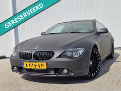 BMW 6-serie - 645Ci LPG G3 bj 2006 Uitlaatklep Veel extra's