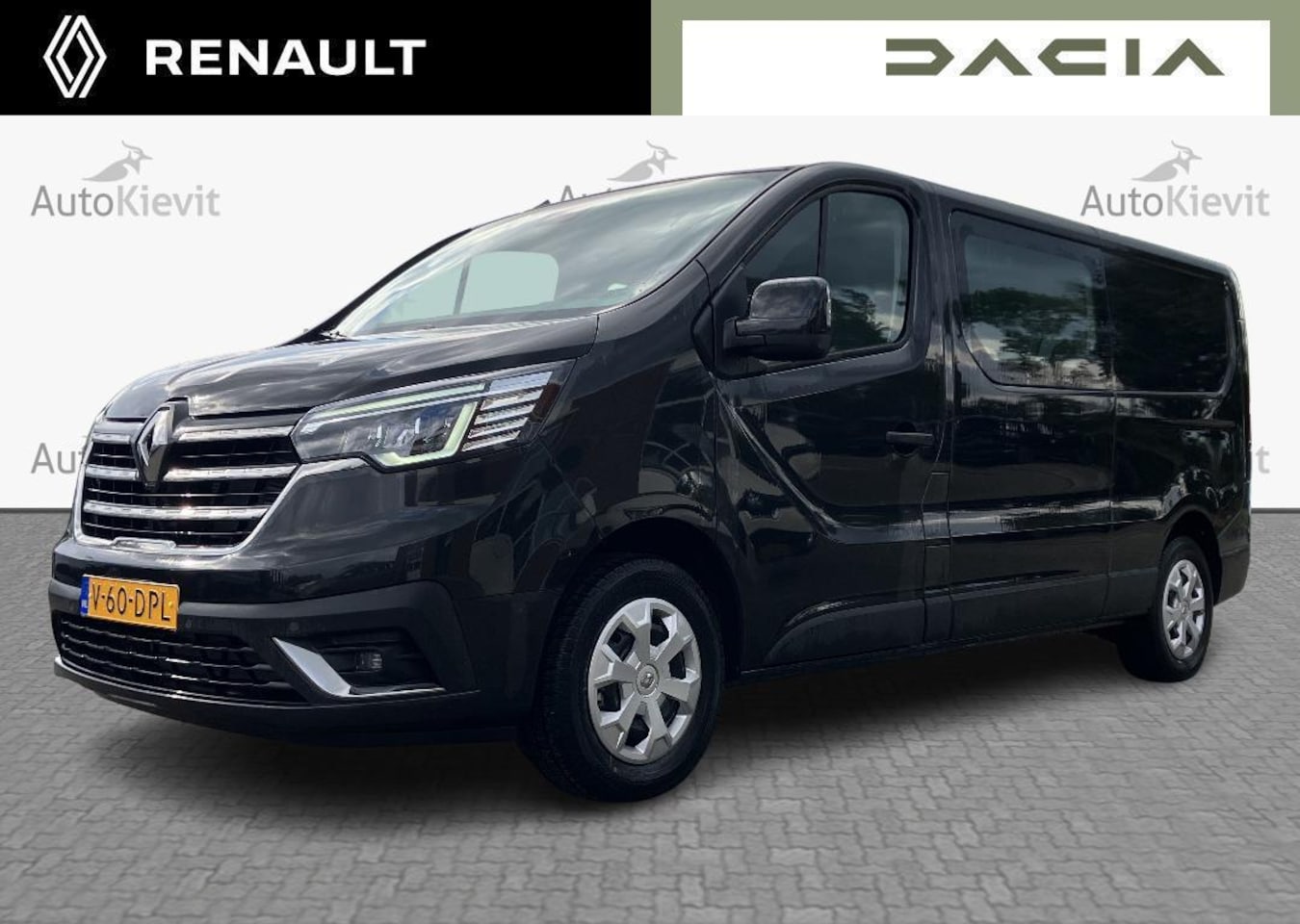 Renault Trafic - 2.0 dCi 130 T30 L2H1 Work Edition DC - Dubbele Cabine - Pack Parking / 4 Seizoenbanden SNO - AutoWereld.nl