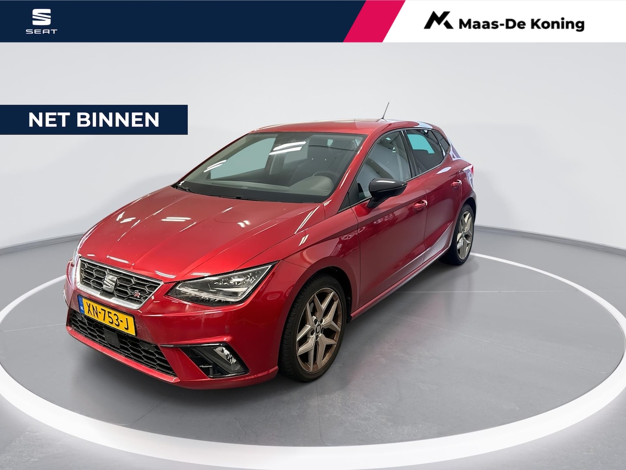 SEAT Ibiza - 1.5 TSI 150pk EVO FR Business Intense · Camera · Apple/Android Car Play · Navigatie · P-Se - AutoWereld.nl