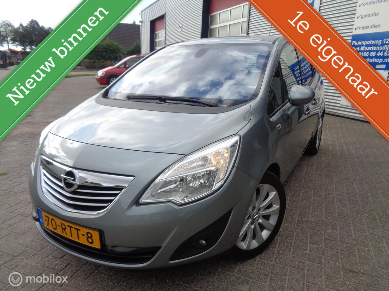 Opel Meriva - 1.4 Turbo 140pk Edition/Airco/PDC/Trekhaak/1st eig/NAP - AutoWereld.nl