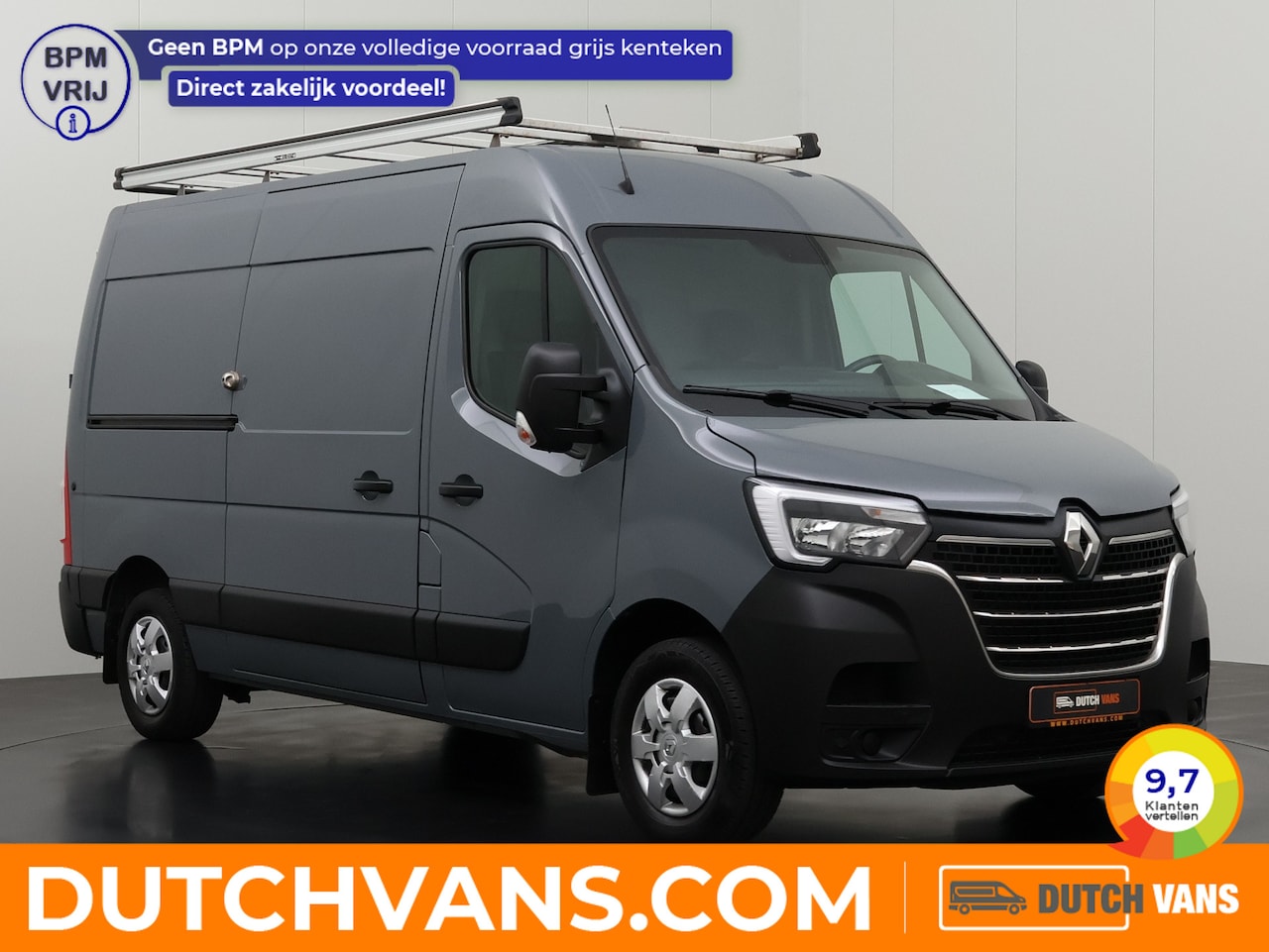 Renault Master - 2.3DCI 136PK L2H2 | Imperiaal | Trekhaak | Navigatie | Camera | GateLocks | 3-Persoons - AutoWereld.nl