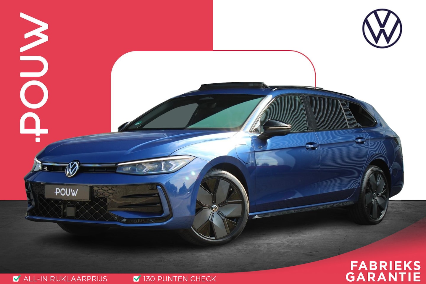 Volkswagen Passat Variant - 1.5 TSI 272pk DSG eHybrid R-Line Edition | SoH 100% | Trekhaak | Panoramadak | Harman-Kard - AutoWereld.nl