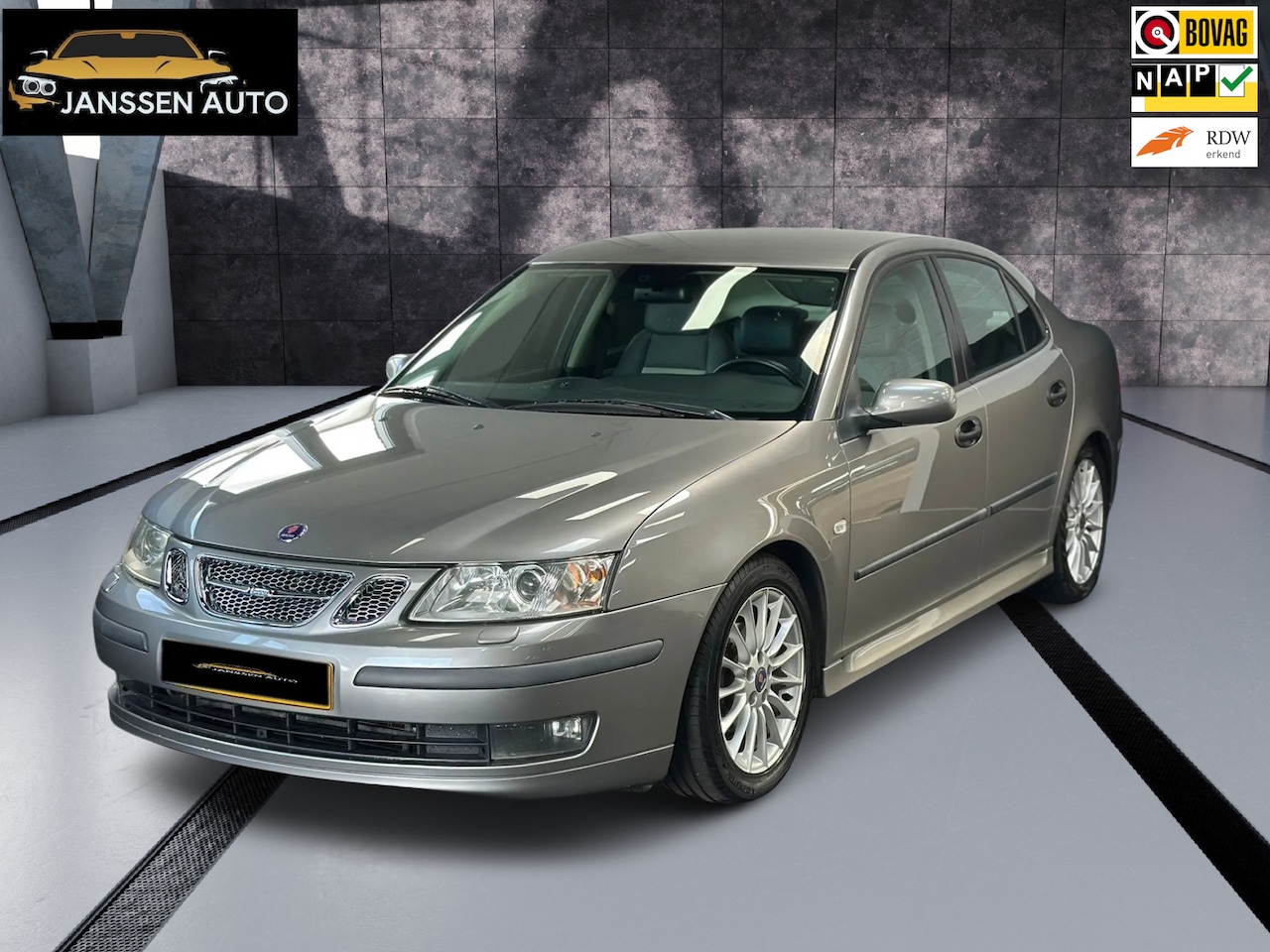 Saab 9-3 Sport Sedan - 2.0t Sport Vector | NL Auto | 1/2 Leer | Youngtimer | NAP | Zeer Mooi |Automaat | Stoelver - AutoWereld.nl