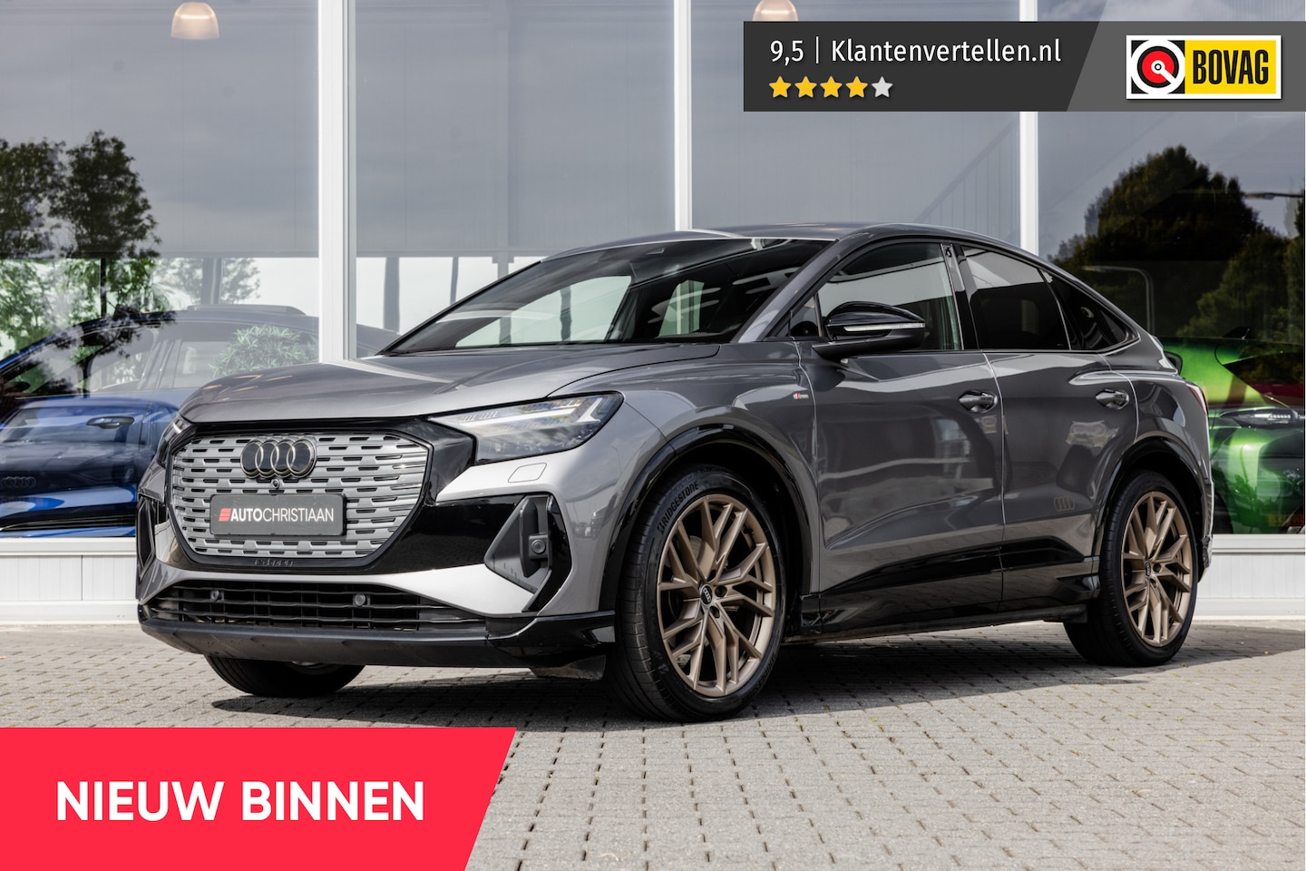Audi Q4 Sportback e-tron - 35 S edition 55 kWh | 21" | Camera | ACC - AutoWereld.nl