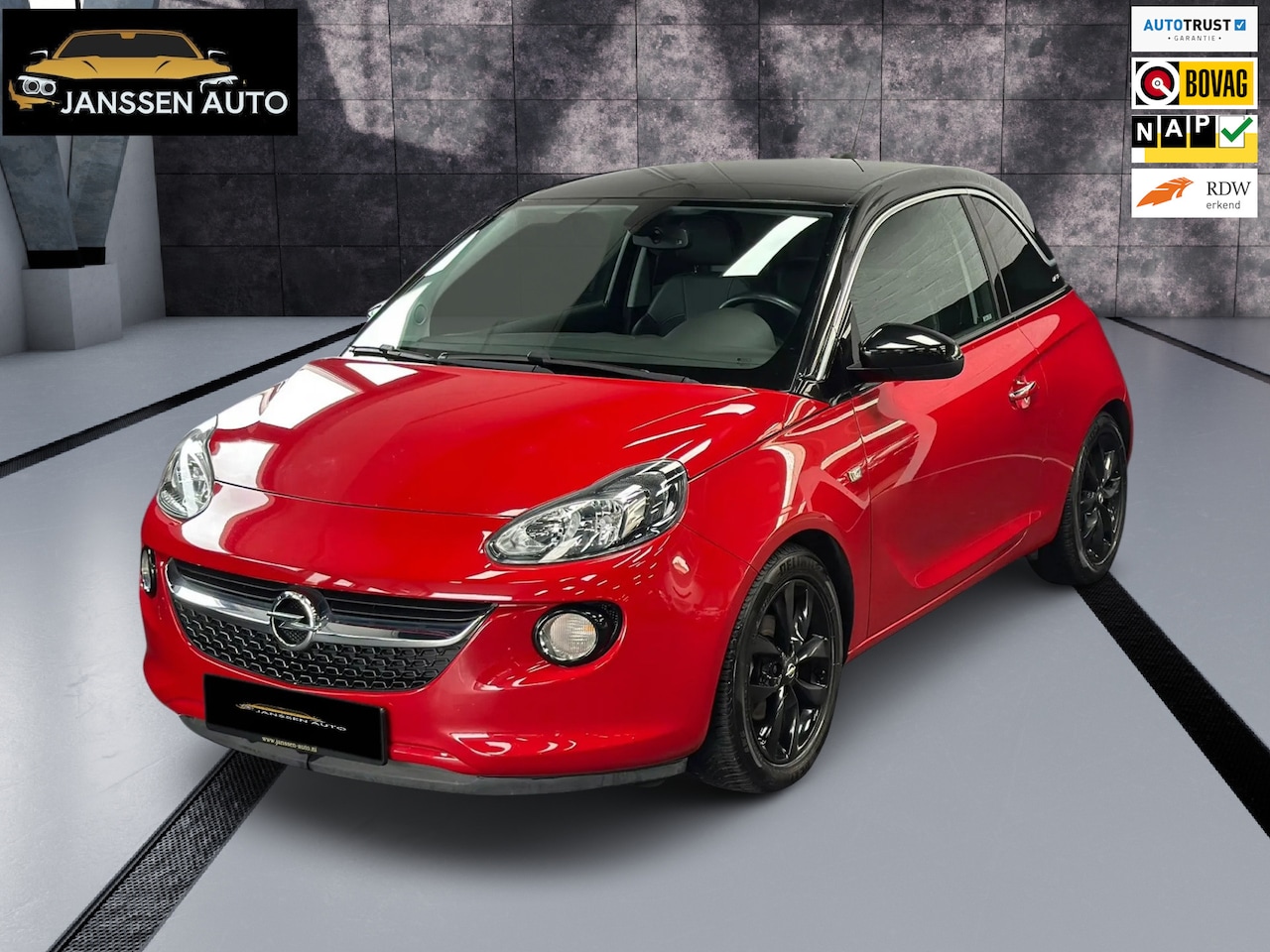 Opel ADAM - 1.2 | 1/2 Leder | airco |Bluethooth | Two-tone exterieur/interieur | mooie uitvoering - AutoWereld.nl