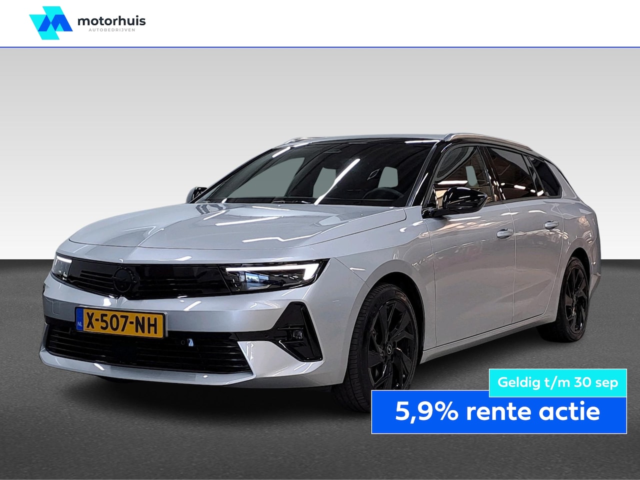 Opel Astra Sports Tourer - 1.2 TURBO 130PK GS LINE INTELLILUX NAVI WINTERPACK NAP - AutoWereld.nl