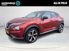 Nissan Juke - 1.0 DIG-T Tekna Navigatiesysteem | Adaptieve Cruise Control | Parkeer Assistent | Parkeers