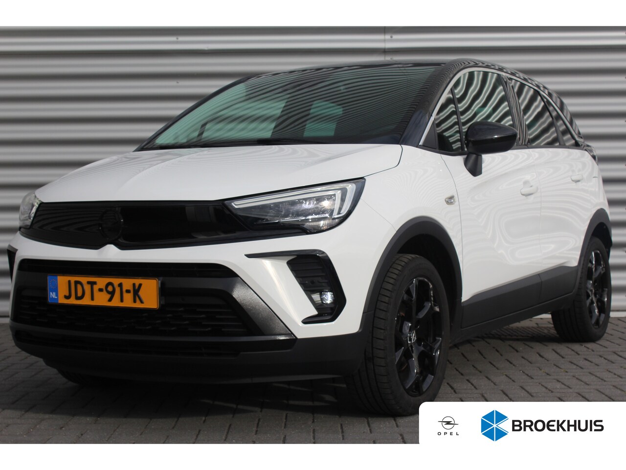 Opel Crossland - 1.2 TURBO 110PK GS-LINE LEVEL 4 / NAVI / LEDER / CLIMA / AGR / 17" LMV / CAMERA / BLACK PA - AutoWereld.nl