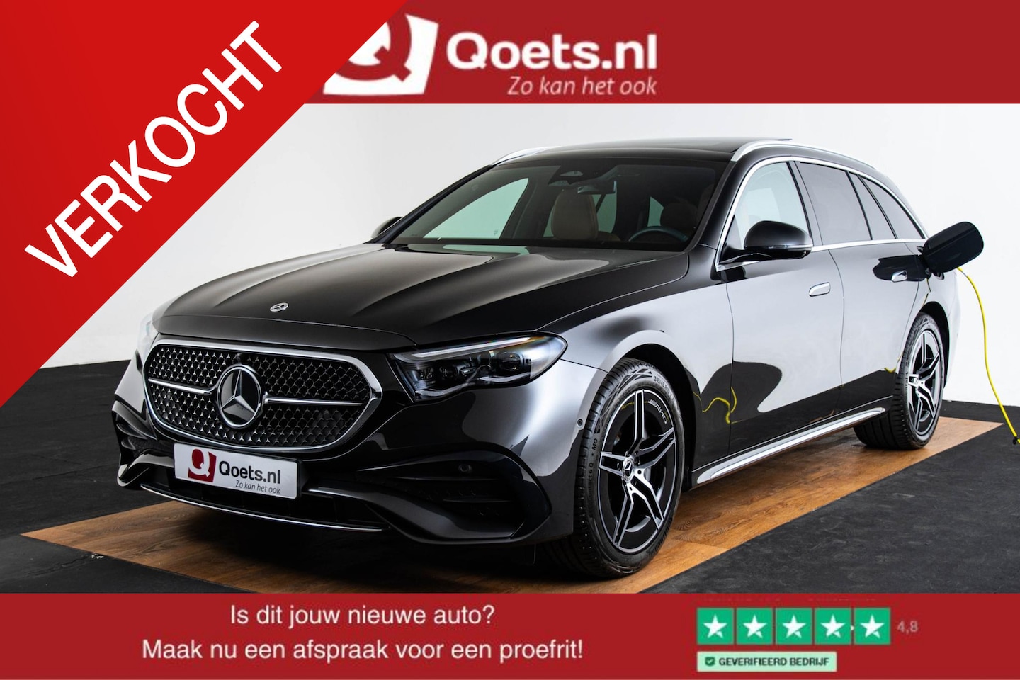 Mercedes-Benz E-klasse Estate - 300 e AMG Line Panoramadak - Trekhaak - Airmatic - Burmester 4D Audio - Winter pakket - AutoWereld.nl
