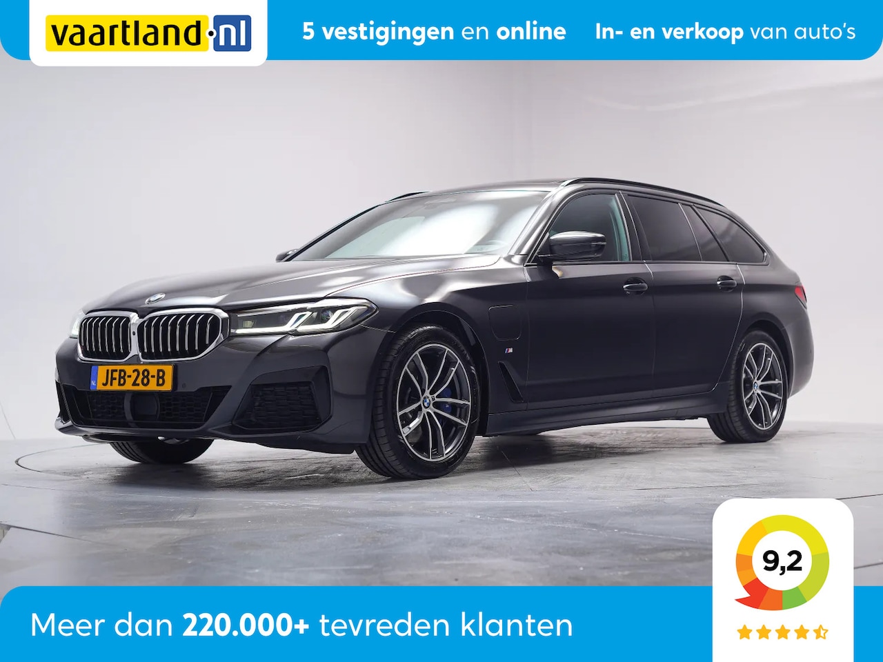 BMW 5-serie Touring - 530e M Sport [ Panorama Laserlicht Live cockpit prof. Camera ] - AutoWereld.nl