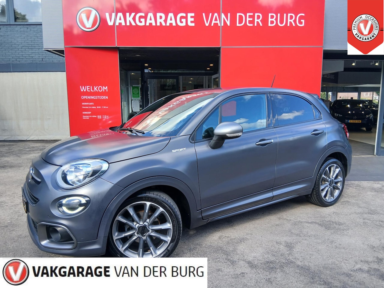Fiat 500 X - 1.0 GSE Urban 120TH Edition Mat grijs zeer uniek! - AutoWereld.nl