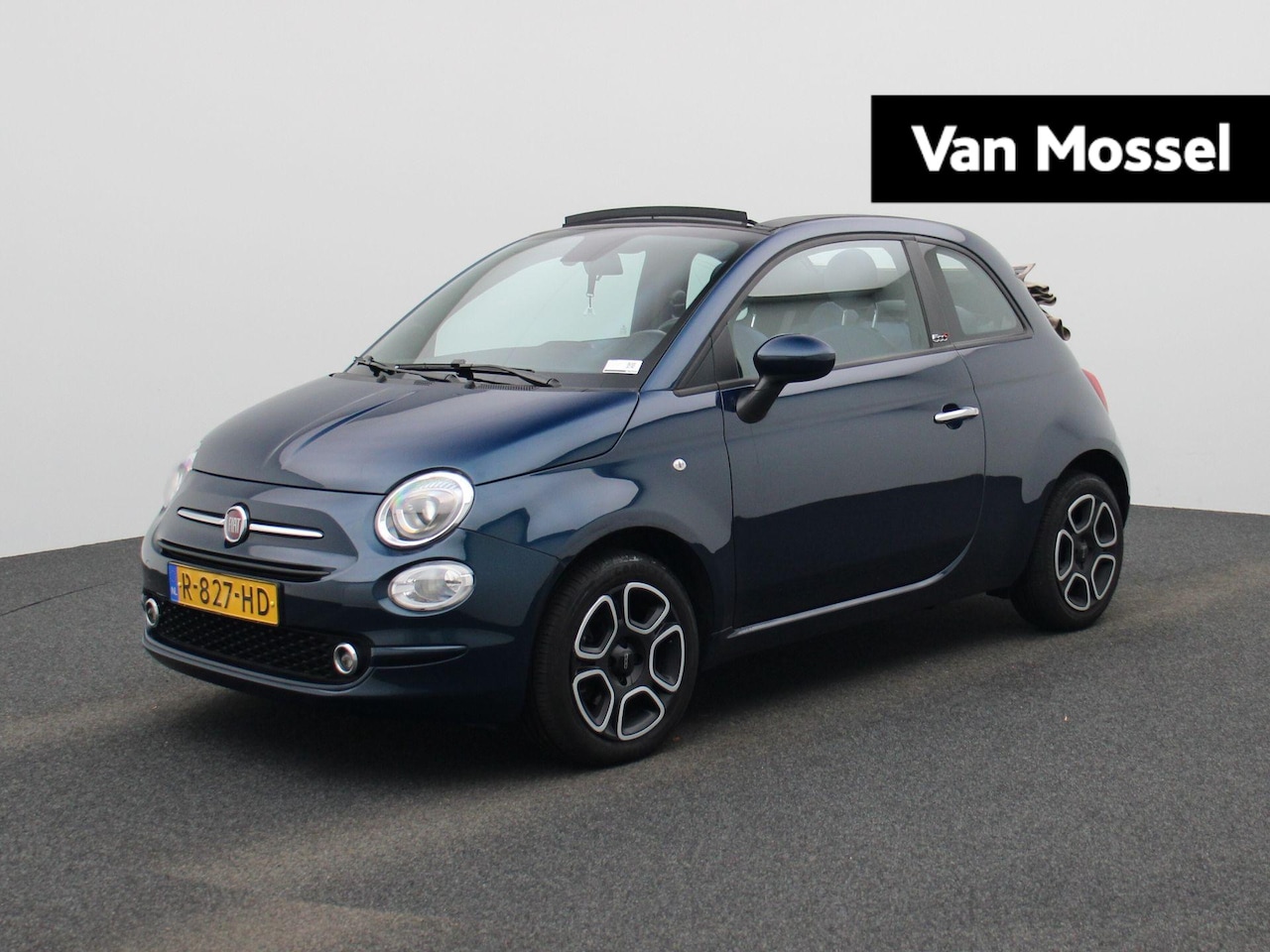 Fiat 500 C - 1.0 Hybrid Club APPLE CARPLAY | AIRCO | CRUISE | BLUETOOTH | RADIO | LMV | DEALER ONDERHOU - AutoWereld.nl