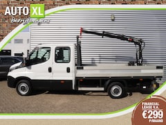 Iveco Daily - DC 35S18D 3.0 Aut. 375 HIAB Kraan Open Laadbak Navi Camera Climate