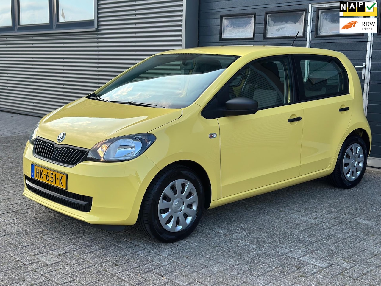 Skoda Citigo - 1.0 Greentech Sprint - AIRCO - NWE APK - DEALER ONDERHOUDEN!! - AutoWereld.nl