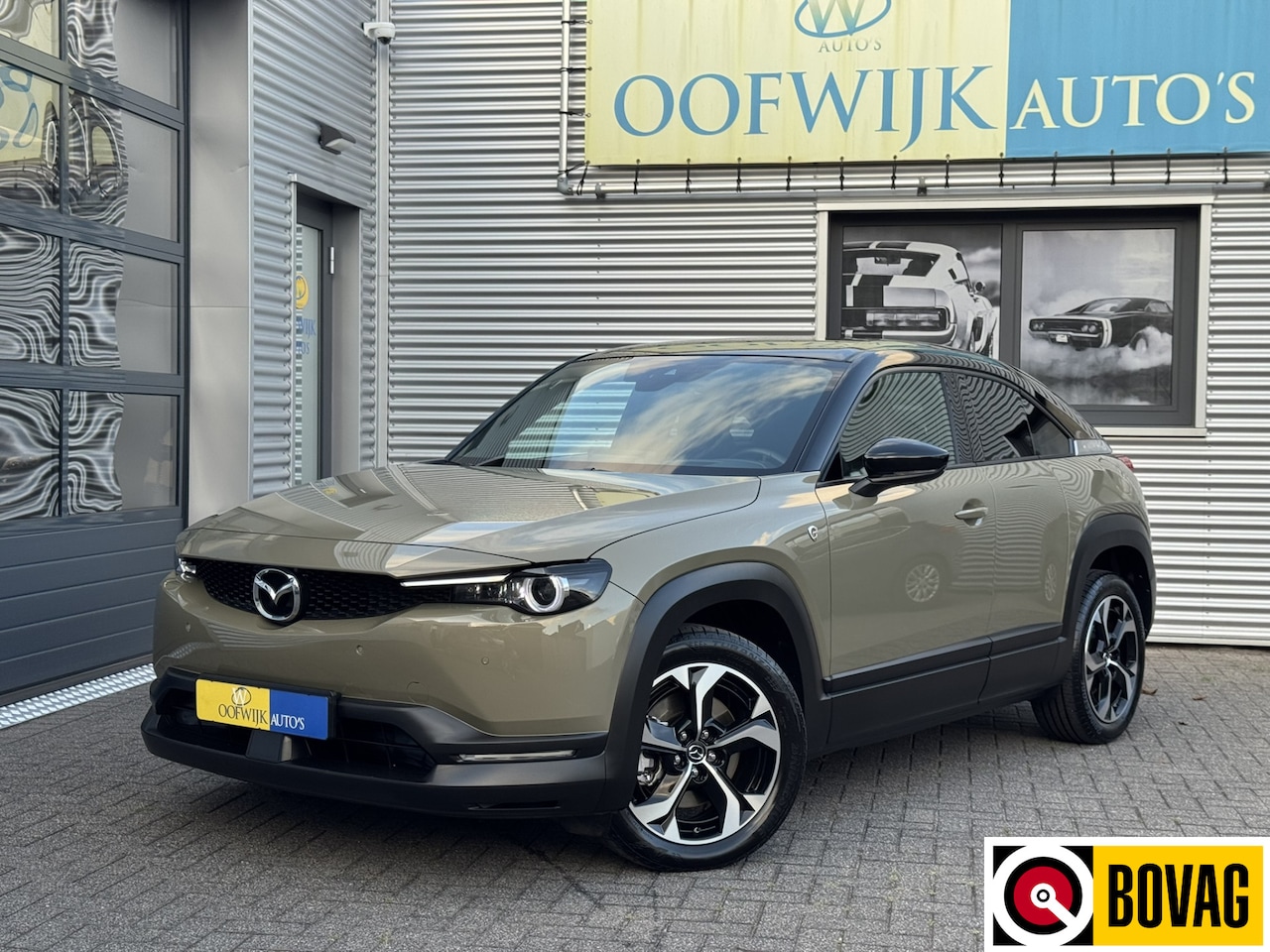 Mazda MX-30 - e-SkyActiv R-EV 170 Makoto Clima Navi 360 Camera Led - AutoWereld.nl