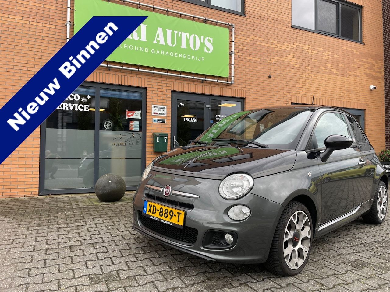 Fiat 500 - 1.2 Lounge GQ Prachtige auto! - AutoWereld.nl