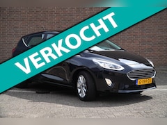 Ford Fiesta - 1.0 EcoBoost Titanium 100PK, Nav, A.Rij Camera, Climat en cruise control, Trekhaak