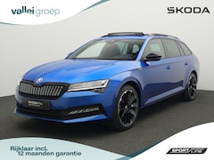 Skoda Superb Combi - 1.4 TSI iV 218 pk DSG Sportline Business | Panoramadak | Trekhaak | Geheugenstoelen | Navi