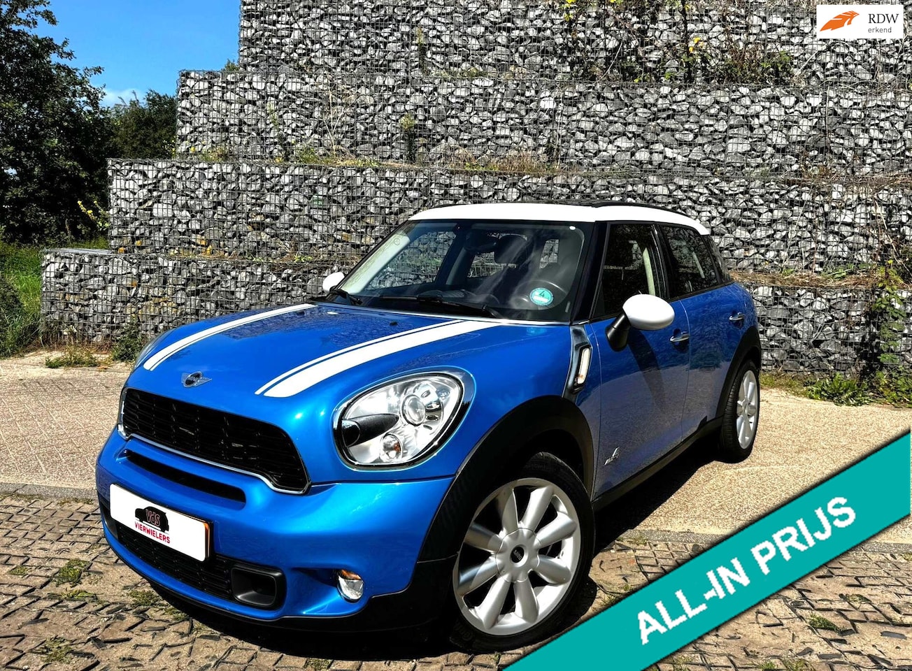 MINI Countryman - Mini 1.6 Cooper S ALL4 Chili Pano Leder Stoelverw Cruise - AutoWereld.nl