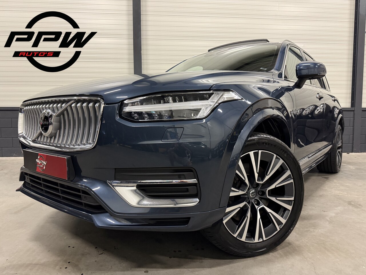 Volvo XC90 - T8 Recharge AWD Long Range PANO/TREKHAAK/H&K/VENTILATIE+MEMORY/360CAMERA/ACC/PILOT-ASSIST/ - AutoWereld.nl