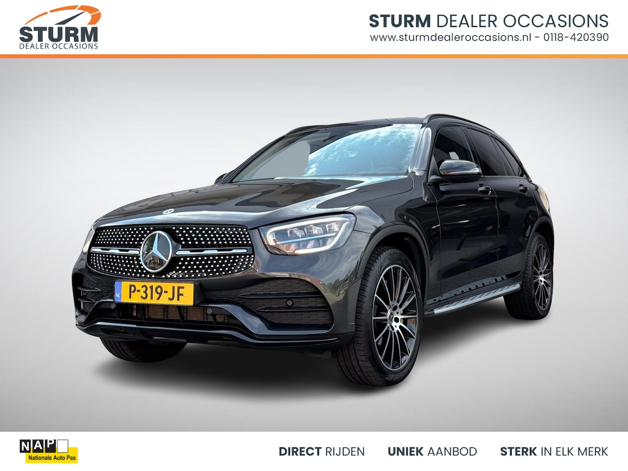 Mercedes-Benz GLC-klasse - 300e 4MATIC Business Solution AMG NL-Auto, Topstaat! | Navigatie Full-Map | Digitaal Instr - AutoWereld.nl