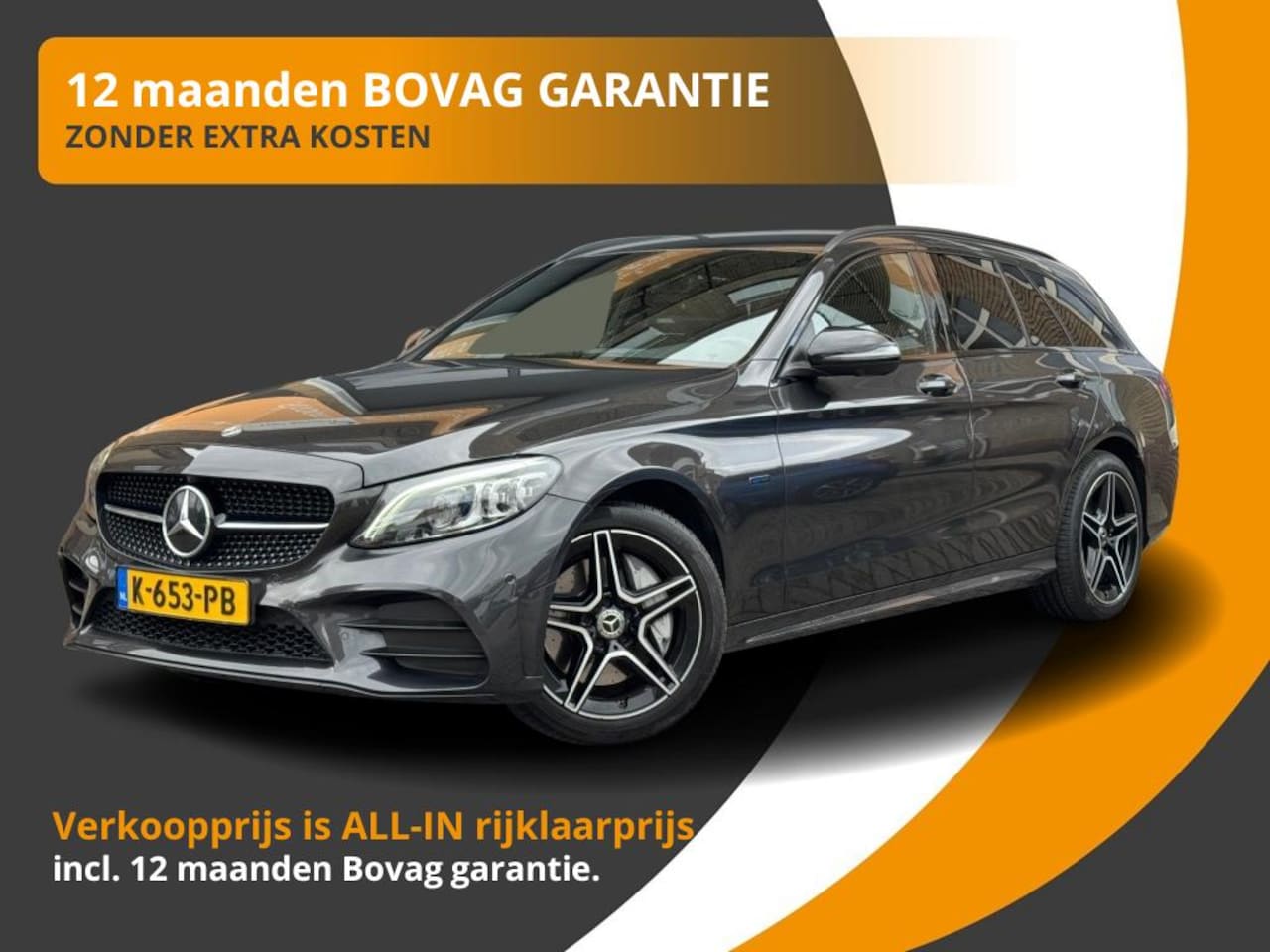 Mercedes-Benz C-klasse Estate - 300e ESTATE BUSINESS SOLUTION AMG LIMITED PHEV/NL-AUTO/1E EIG./BTW - AutoWereld.nl