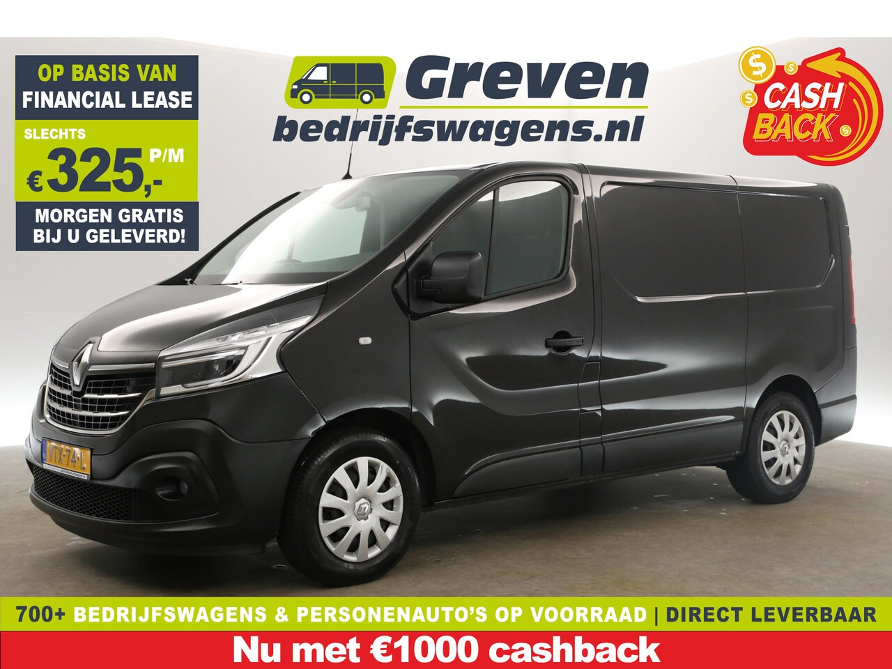 Renault Trafic - 2.0 dCi T29 L1H1 | 146PK | Automaat | Airco | Camera | Parkeersensoren | LED | 3 Persoons - AutoWereld.nl