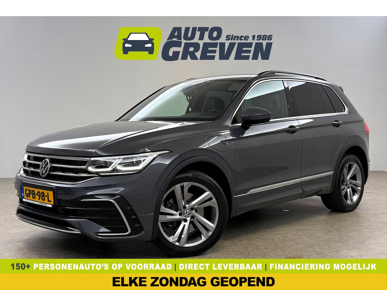 Volkswagen Tiguan - 1.4 TSI eHybrid 225PK R-Line | 360° Camera | Sfeerverl. | IQ LED | Carplay | Virtual Cockp - AutoWereld.nl