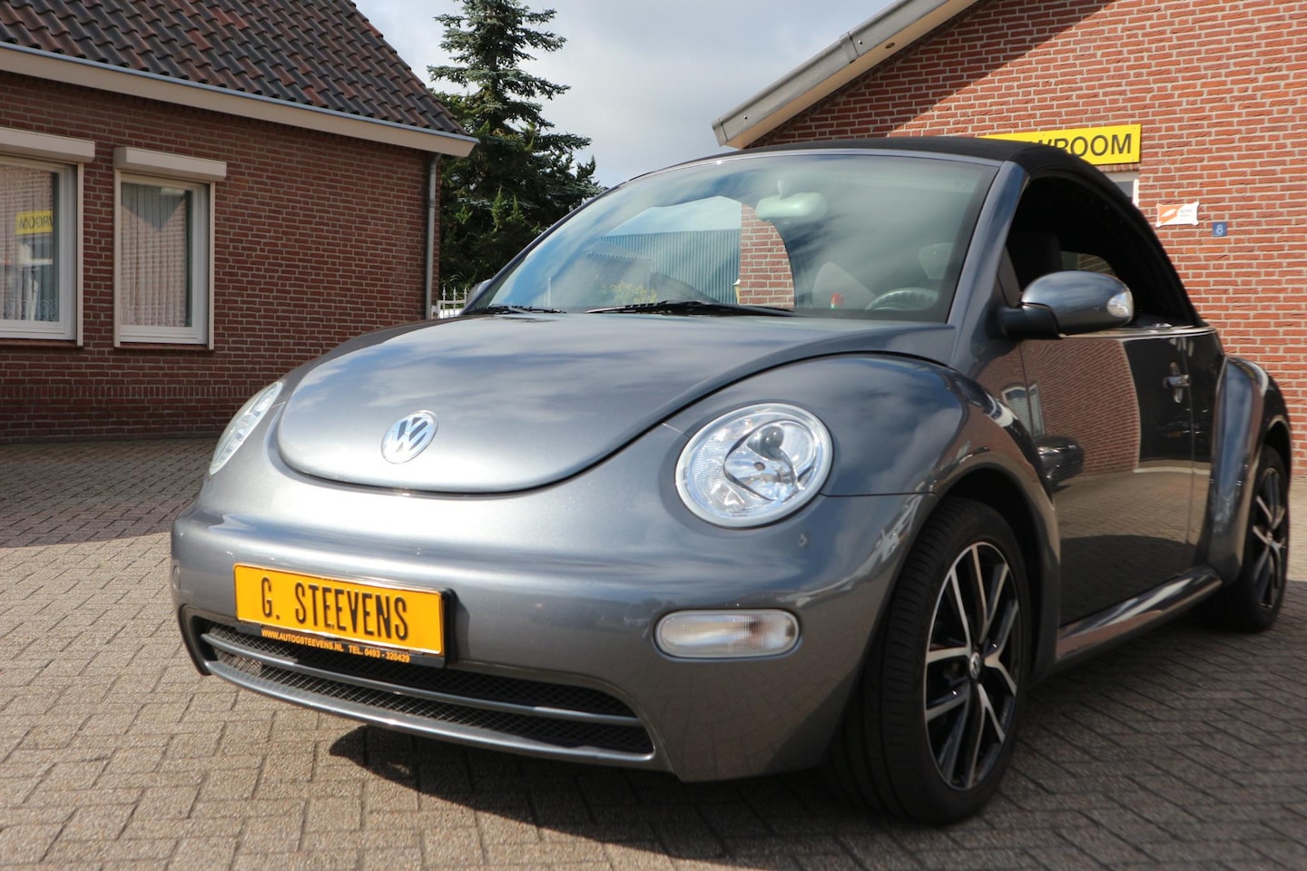 Volkswagen New Beetle Cabriolet - 1.6 Turijn elektrisch cabrio dak - AutoWereld.nl