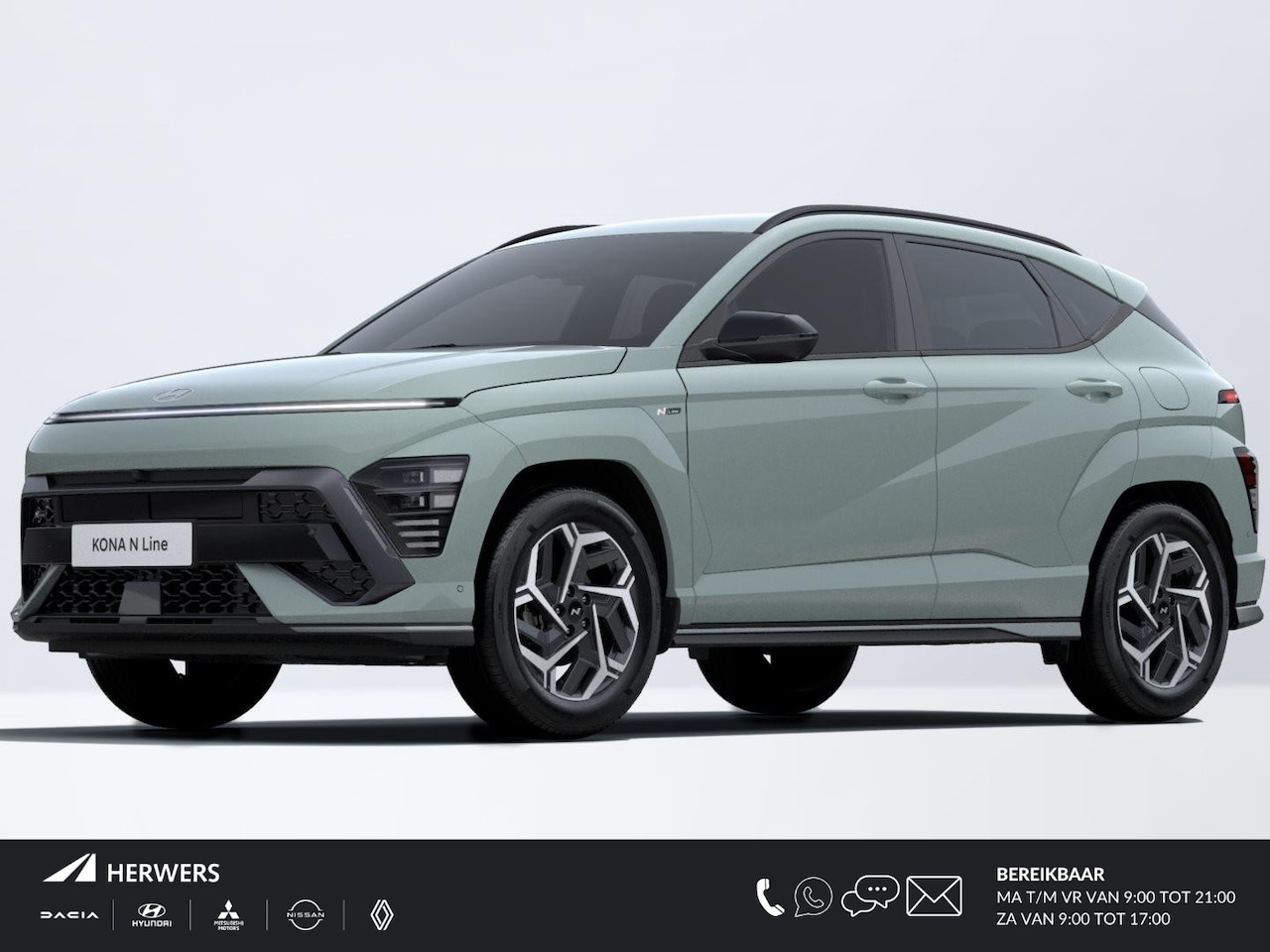 Hyundai Kona - 1.6 GDI HEV N Line / € 2000,- Voordeel Op Nieuwprijs / Rijklaarprijs / Direct Leverbaar / - AutoWereld.nl