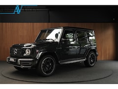 Mercedes-Benz G-klasse - G63 AMG Panodak Carbon Burmester Leer 360 PTS Open dak Navi Memory Stoelventilatie Stoelve