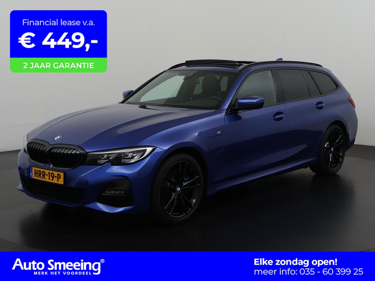 BMW 3-serie Touring - 330e M Sport Shadow | Panoramadak | Trekhaak | Harman/Kardon | Zondag Open! - AutoWereld.nl