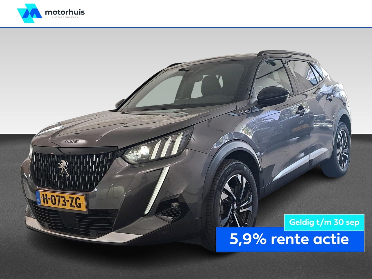 Peugeot 2008 - 130pk TURBO 'GT - Line' Sportief & compléét...!! - AutoWereld.nl
