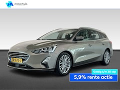Ford Focus Wagon - 1.0 ECOBOOST 125PK AUTOMAAT TITANIUM PANO B&O SOUND NAVI WINTERPACK NAP
