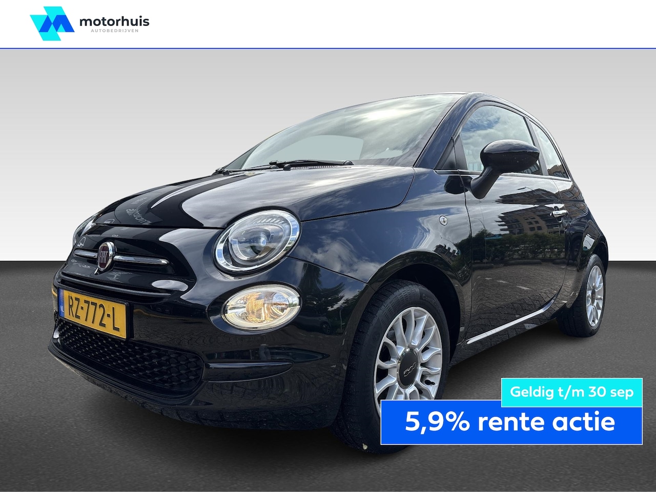 Fiat 500 - 0.9 TwinAir Turbo Popstar 0.9 80pk Twinair Turbo Pop Star - AutoWereld.nl