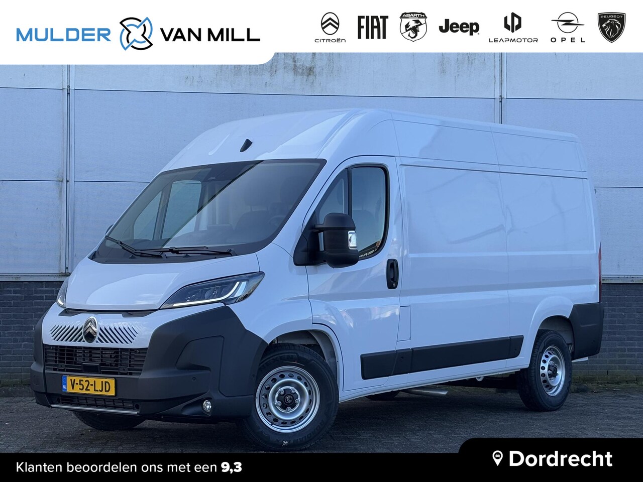 Citroën Jumper - L2H2 3.5t 2.2 BlueHDi 140pk EAT8 | BPM vrij | Multimedia | NAVI | Apple Carplay | Android - AutoWereld.nl