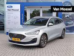 Ford Focus Wagon - 1.0 EcoBoost Hybrid Titanium X | Automaat | Stoel/stuur voorruitverwarming | Navigatie | C