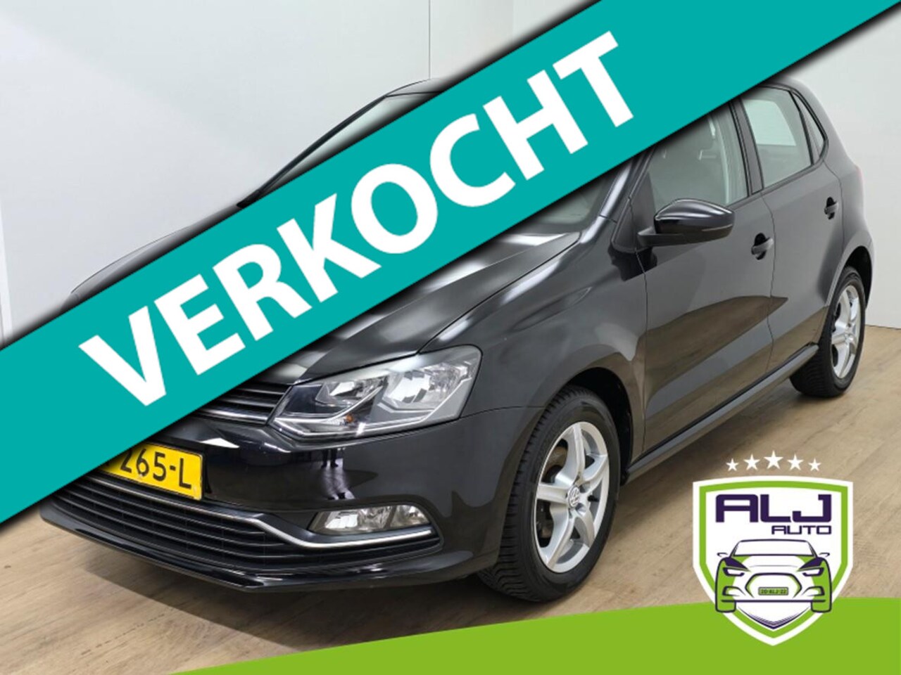 Volkswagen Polo - Occasion 1.2 TSI met cruisecontrol en 53000km! | Tweedehands Volkswagen Polo zwart met car - AutoWereld.nl